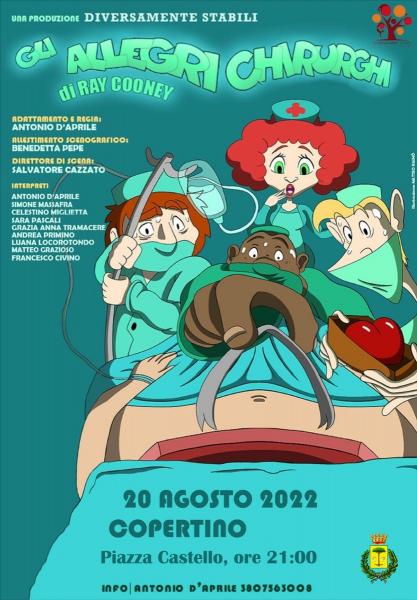 "Gli allegri chirurghi" in azione domani sera a Copertino