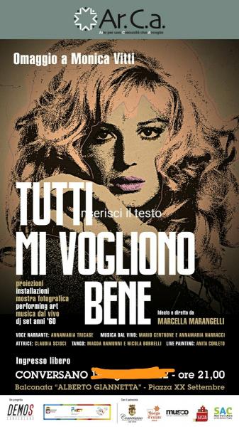 Tutti mi vogliono bene Omaggio a Monica Vitti