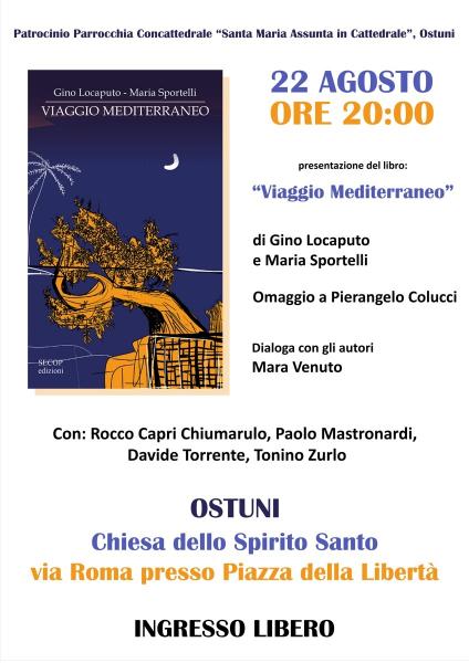 Viaggio Mediterraneo con omaggio musicale a Pierangelo Colucci