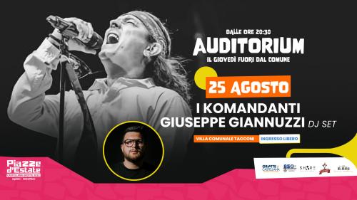 Auditorium - Il giovedì fuori dal comune con i Komandanti