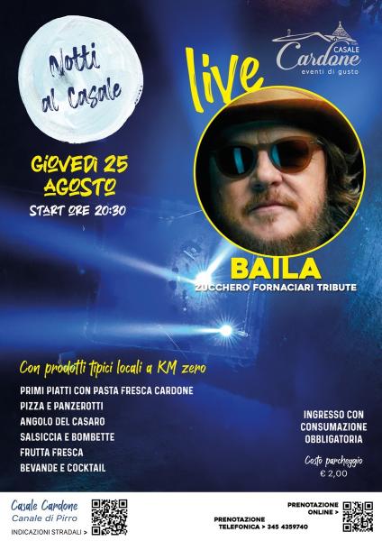 NOTTI AL CASALE > BAILA | Zucchero Fornaciari Tribute