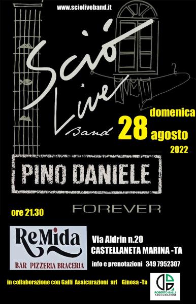 Sciò Live Band Pino Daniele Forever in concerto