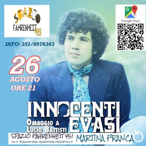 Innocenti Evasi Omaggio a Lucio Battisti