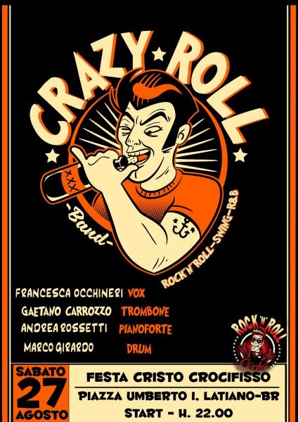 CRAZY ROLL BAND Rock'n'Roll - Swing - R&B