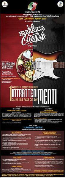 “Fabbrica CreAttiva” presenta "IntrattieniMenti 2022"