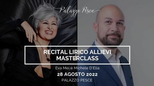 Recital lirico Allievi Masterclass Mei e D’Elia