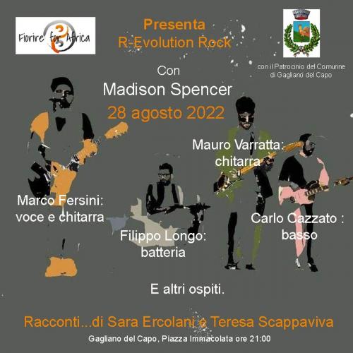 "R-Evolution Rock" Fiorire for Africa