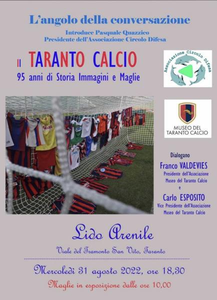 LIDO ARENILE     Il Taranto Calcio  -  95 anni di Storia