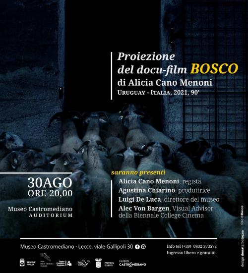 Arriva a Lecce “Bosco”, il documentario Alicia Cano Menoni