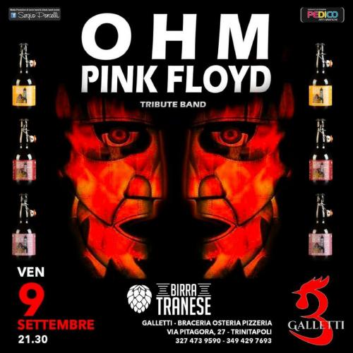 OHM PINK FLOYD Tribute live a Trinitapoli