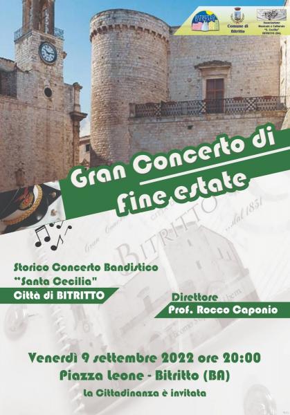 GRAN CONCERTO DI FINE ESTATE