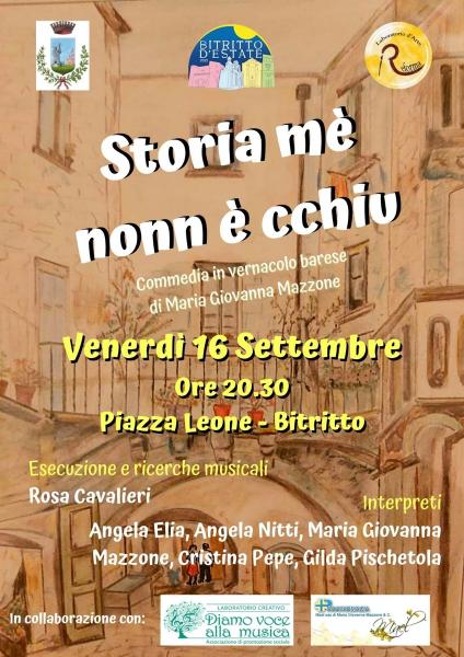 Storia mè nonn è cchiu