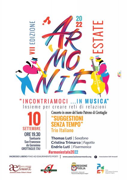 Trio Italiano per ArmoniEstate - Incontriamoci...in Musica