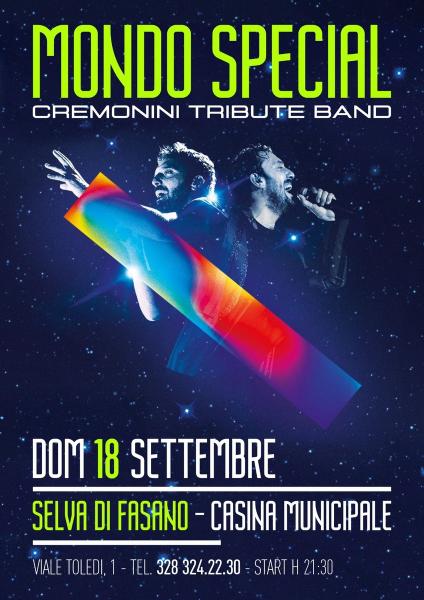 Cremonini tribut band Mondo Special