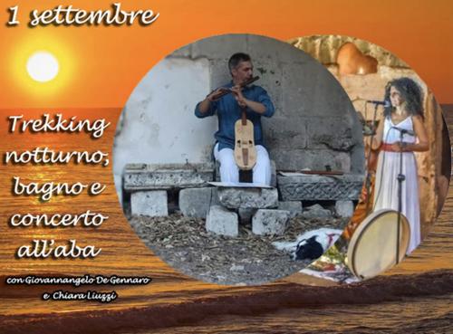 Trekking notturno, Concerto e Bagno all’alba