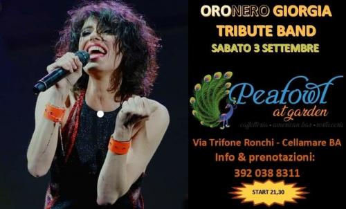 Appuntamento musicale in giardino con Giorgia