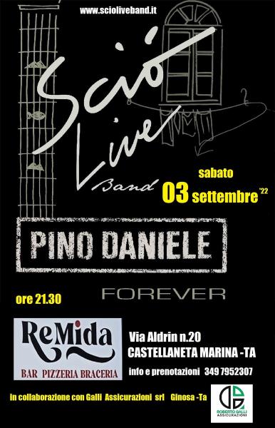 Sciò Live Band Pino Daniele Forever in concerto
