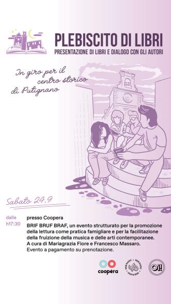 Plebiscito di Libri presenta BRIF BRUF BRAF