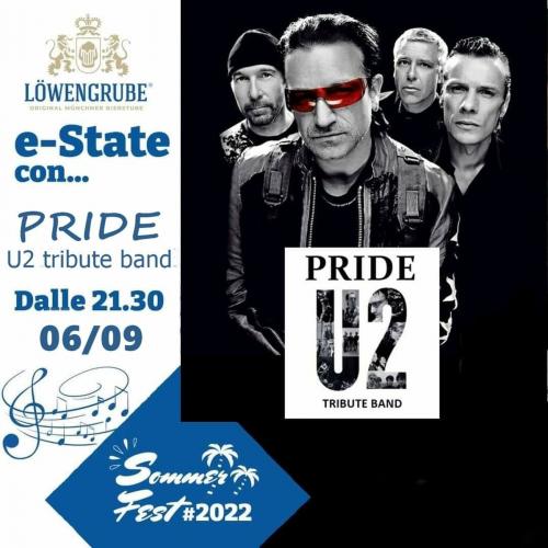 PRIDE - U2 tribute live al Lowengrube