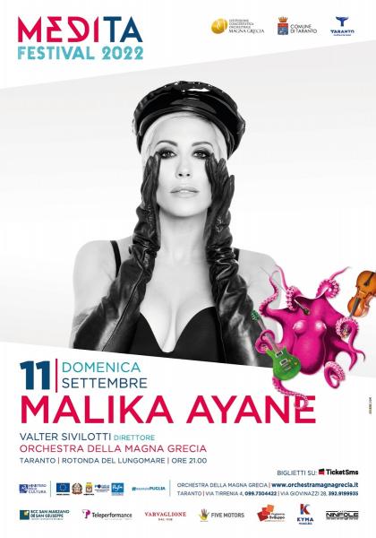 MALIKA AYANE & l'ORCHESTRA DELLA MAGNA GRECIA MediTa Festival 2022