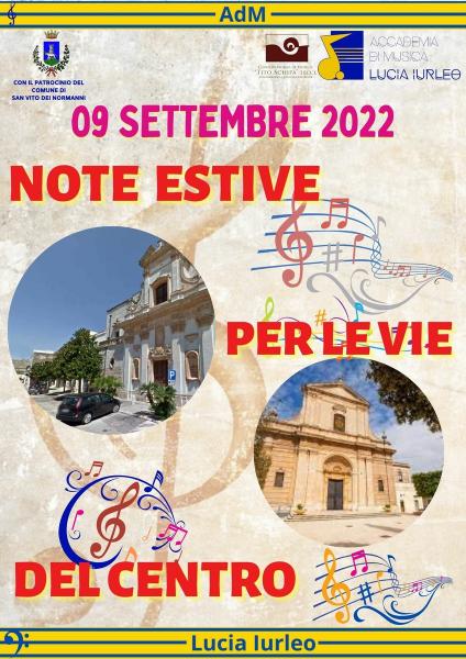 Note Estive per le vie del centro 2022