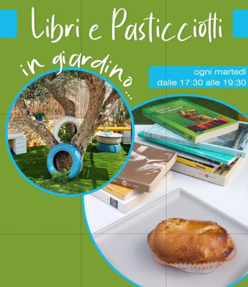 Libri e Pasticciotti in Giardino🌻📚