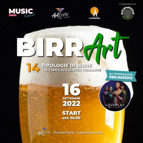 Loveplay - Coldplay Tribute -Musica Festival BIRRART - Artcafè