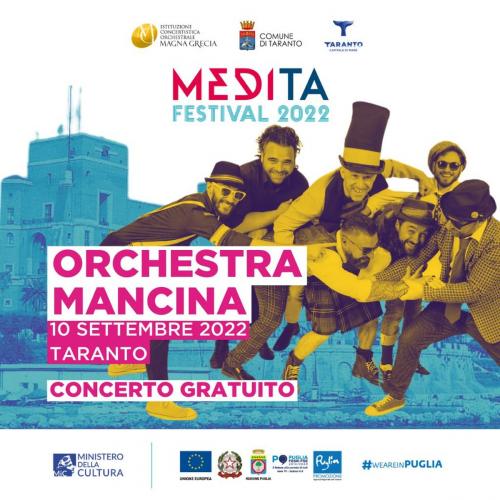 Orchestra Mancina MediTa Festival 2022 Taranto il Tacco di Bacco