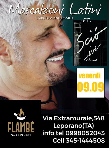 Omaggio a Pino Daniele : Mascalzoni Latini Ft. Sciò Live Band
