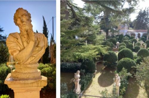 Passeggiata nel Giardino Storico con...calice di vino🌳🍷