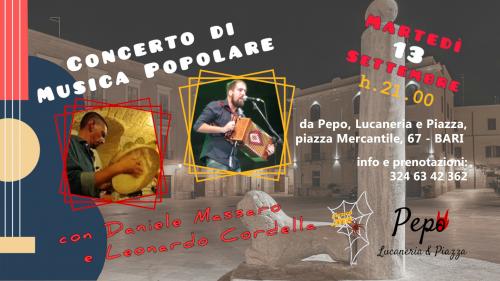 Daniele Massaro e Leonardo Cordella in concerto