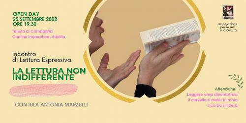 LA LETTURA NON INDIFFERENTE_Open Day