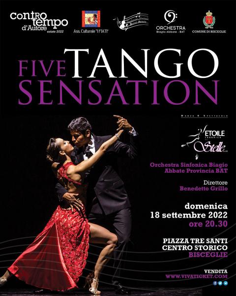 Five Tango Sensations- i grandi classici del tango argentino