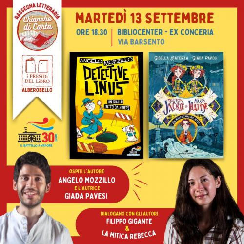 Presentazione DETECTIVE LINUS e DOCTOR JACKIE & MISS HAIDE