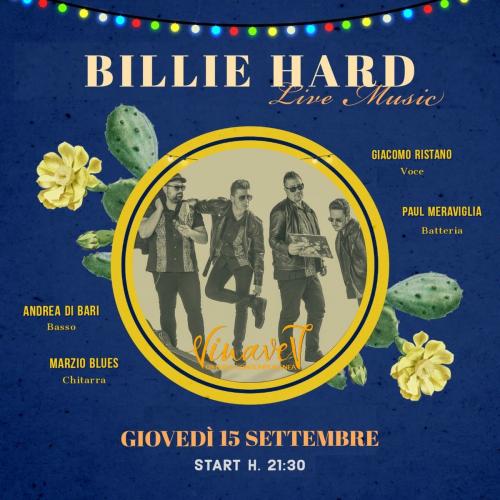 Billie Hard live at Vinavev