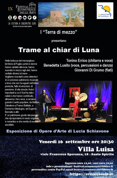 Festival Ecomuseale delle Arti / Trame al chiar di luna