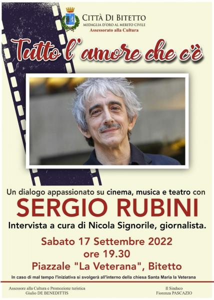 Dialogo con Sergio Rubini
