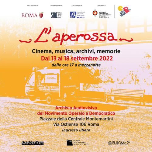 L'APEROSSA continua con i suoi CINEDOC
