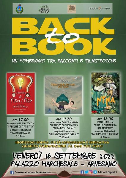 Back to Book: un Pomeriggio Tra Racconti e Filastrocche