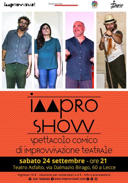 Parte la XI edizione di Improvviva con lo spettacolo ImproShow