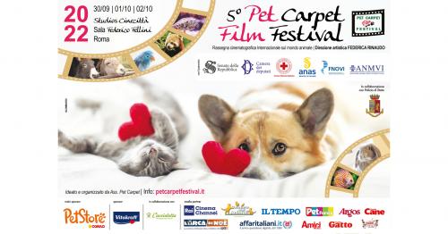 V° Pet Carpet Film Festival con Manuela Arcuri, Enzo Salvi e il cane più anziano del mondo