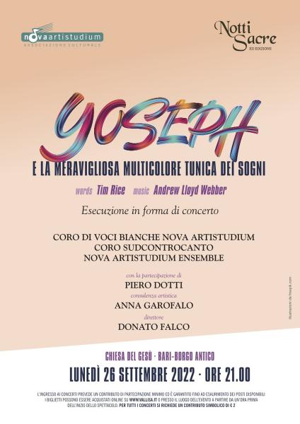 Joseph e la meravigliosa multicolore tunica dei sogni
