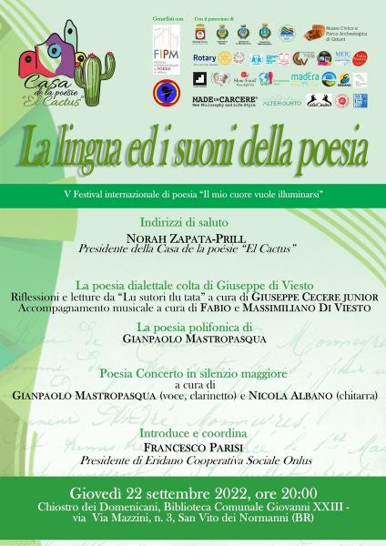 La lingua ed i suoni della poesia
