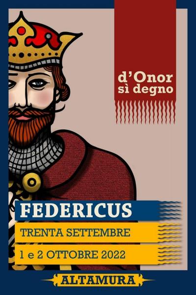 FEDERICUS 2022: D'onor sì degno