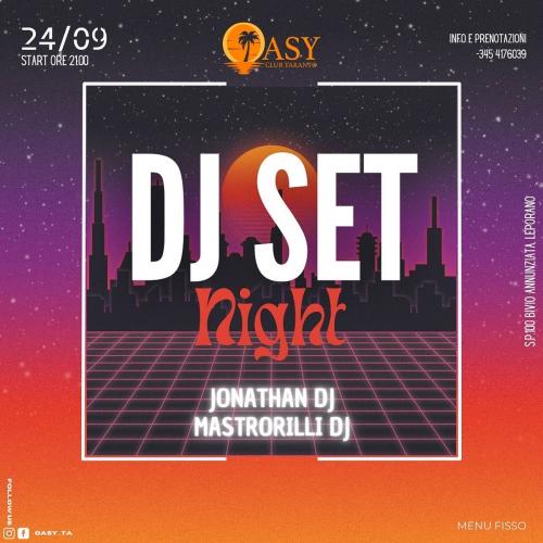Dj Set Night