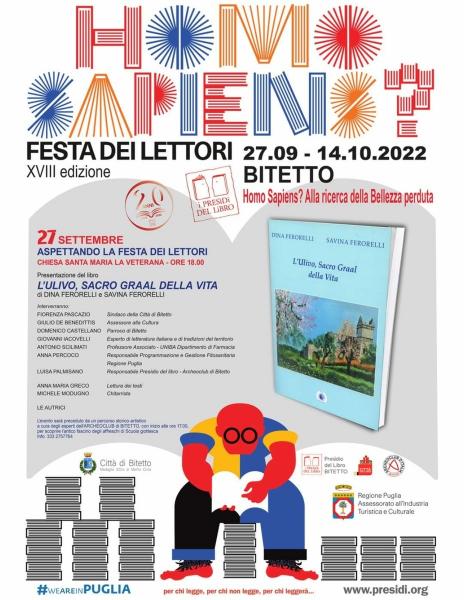 PRESENTAZIONE “L’ULIVO, SACRO GRAAL DELLA VITA”