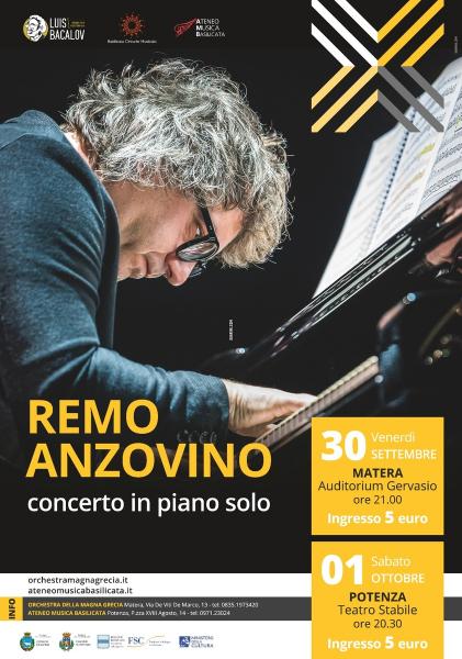 REMO ANZOVINO Concerto in piano solo