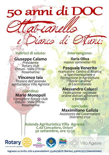 50 anni di DOC: Ottavianello e Bianco di Ostuni
