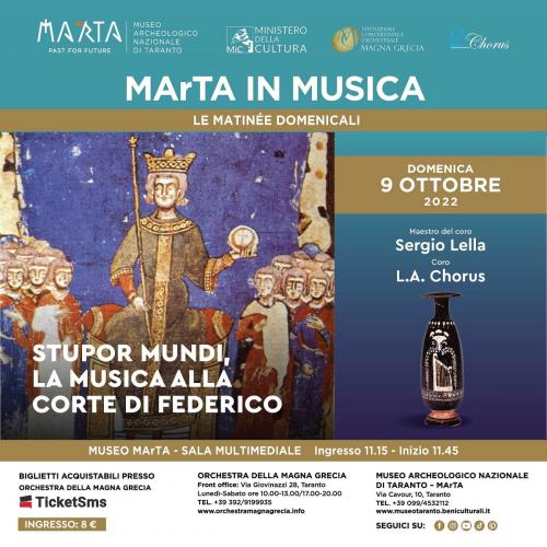 STUPOR MUNDI, LA MUSICA ALLA CORTE DI FEDERICO - MArTA in Musica