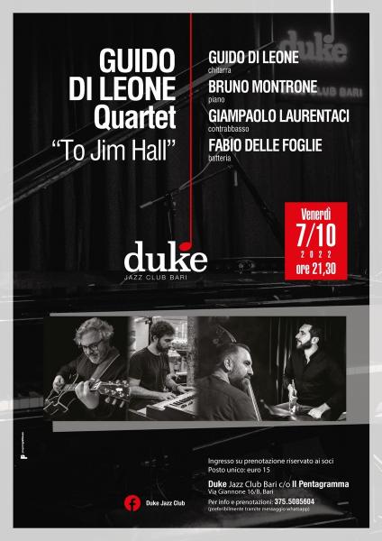 “Guido Di Leone Quartet - To Jim Hall”